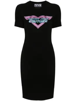 Versace Jeans Couture: Короткое платье 