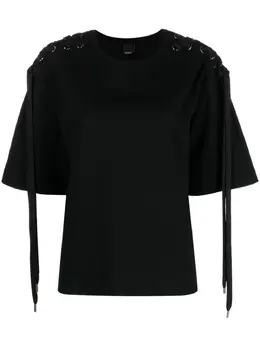 PINKO: Кружевная футболка 