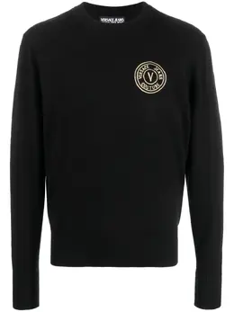 Versace Jeans Couture: Трикотажный свитер 