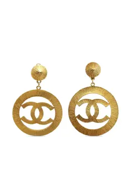 CHANEL Pre-Owned: Серьги 