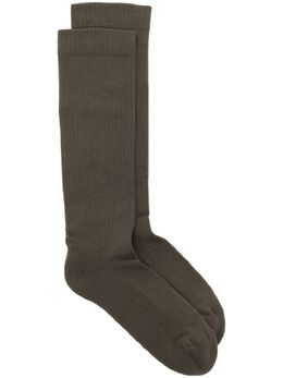 Rick Owens DRKSHDW: Носки цвета хаки 