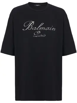 Balmain: Хлопковая футболка 