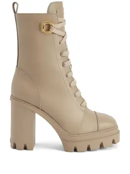 Giuseppe Zanotti: Бежевые ботинки 