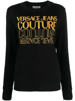 Versace Jeans Couture: Свитер с принтом 