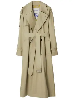Burberry: Хлопковый плащ 
