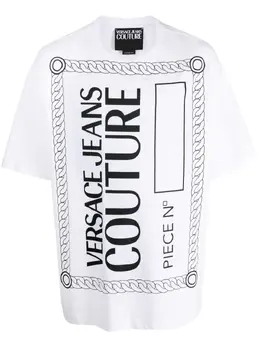 Versace Jeans Couture: Футболка с принтом 