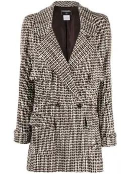 CHANEL Pre-Owned: Двубортная куртка 
