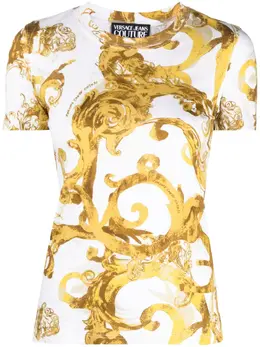 Versace Jeans Couture: Хлопковая футболка 