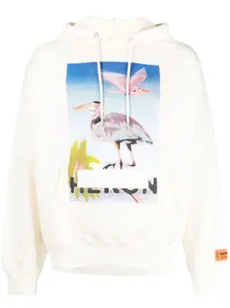 Heron Preston: Белая толстовка  Censored
