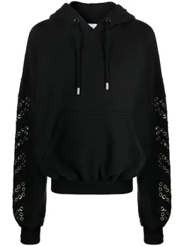Off-White: Толстовка  Diag Stripe в полоску