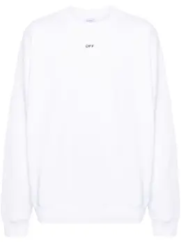 Off-White: Хлопковый свитшот 