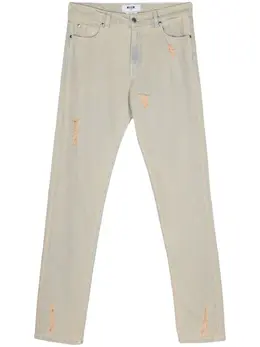 MSGM: Рваные джинсы 