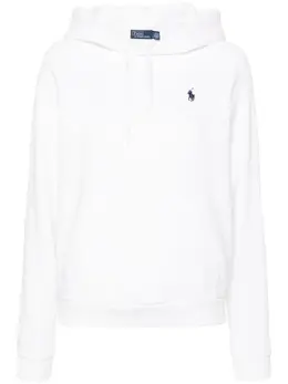 Polo Ralph Lauren: Белая толстовка 