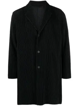 Issey Miyake Men: Пальто с длинным рукавом 