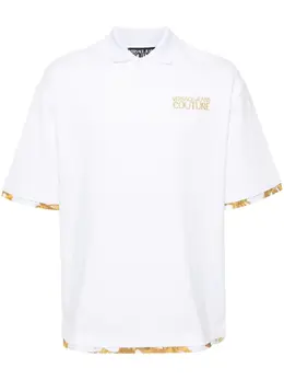 Versace Jeans Couture: Белое поло 