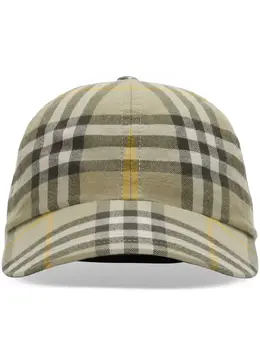 Burberry: Кепка в клетку 