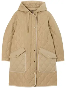 Burberry: Стёганый пуховик 