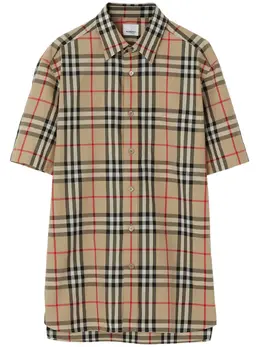 Burberry: Винтажная рубашка  Vintage Check