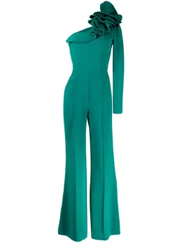 Elie Saab: Зелёный комбинезон 