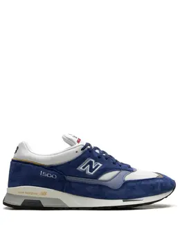 New Balance: Голубые кроссовки 