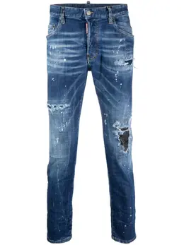 Dsquared2: Рваные джинсы 