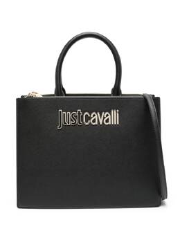 Just Cavalli: Чёрная сумка-шоппер 