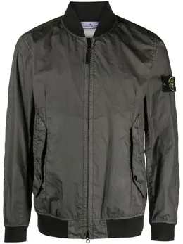 Stone Island: Зелёная куртка  Crinkle Reps