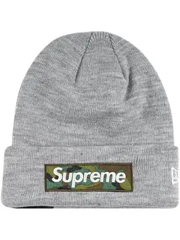 Supreme: Светлая шапка  Box Logo