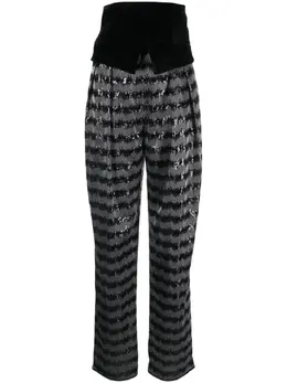 Emporio Armani: Брюки в полоску 