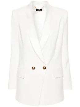 Elisabetta Franchi: Двубортный жакет 