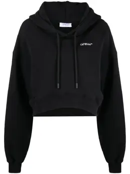 Off-White: Толстовка с принтом 