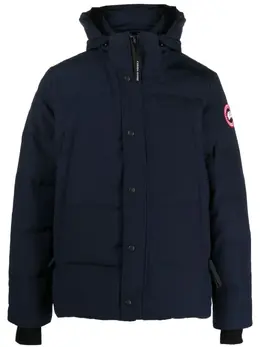 Canada Goose: Пуховик  Wyndham с капюшоном