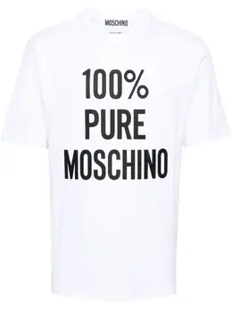 Moschino: Футболка с принтом 