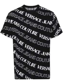 Versace Jeans Couture: Футболка с принтом 
