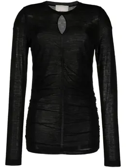 ISABEL MARANT: Чёрный свитер 