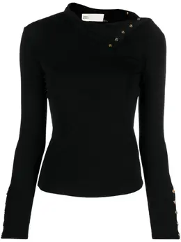 Tory Burch: Чёрный топ 