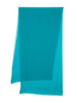 Alberta Ferretti: Голубой шарф 