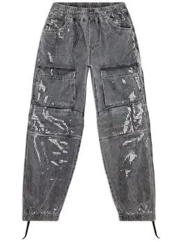 Diesel: Прямые джинсы 