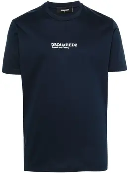 Dsquared2: Хлопковая футболка  Cool