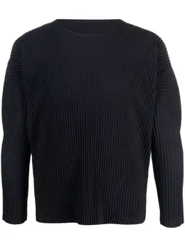 Homme Plissé Issey Miyake: Футболка с длинным рукавом 