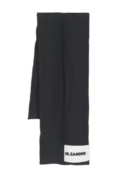 Jil Sander: Чёрный шарф 