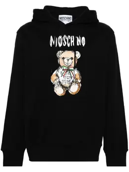 Moschino: Толстовка  Teddy Bear с принтом