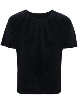 Homme Plissé Issey Miyake: Синяя футболка 