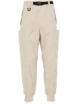 Y-3: Светлые брюки 