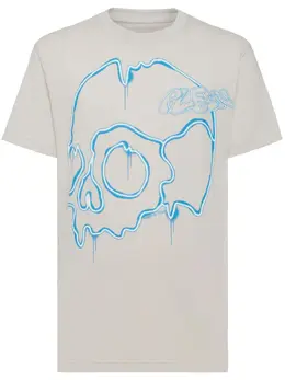 Philipp Plein: Футболка  Skull с принтом