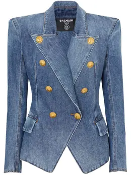 Balmain: Двубортная куртка 