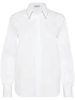 Brunello Cucinelli: Рубашка с воротником 