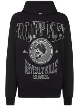 Philipp Plein: Толстовка  Crystal со стразами