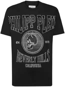 Philipp Plein: Футболка  Crystal со стразами