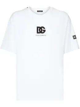 Dolce & Gabbana: Хлопковая футболка  T